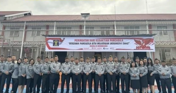 Lapas Narkotika Kelas IIA Pematangsiantar Gelar Upacara Hari Kesaktian Pancasila 2024 - DigitalMediaPublic